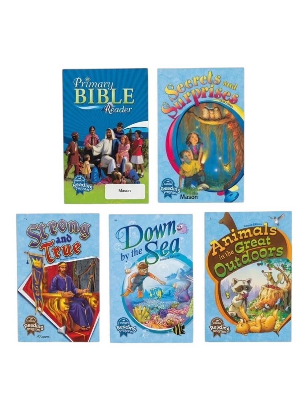 Abeka Books 1st First Grade Reading Language Arts Textbooks Lot Bundle Of 4